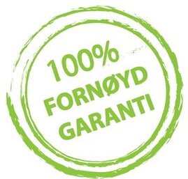 100% fornøyd